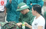 Những hình ảnh xúc động trong lễ giao quân ở Hà Nội